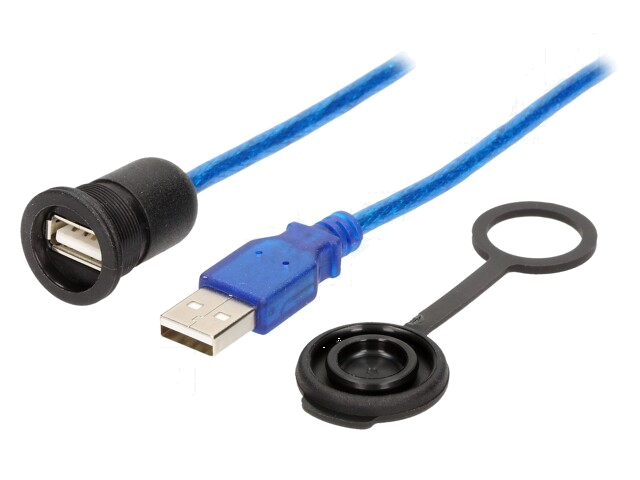 Kabel-adapter; USB-A aansluiting,USB-A-stekker; 1310; USB 2.0 Kabel-adapter; USB-A aansluiting,USB-A-stekker; 1310; USB 2.0